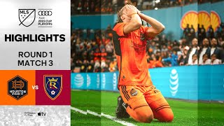 HIGHLIGHTS Houston Dynamo FC vs Real Salt Lake  November 11 2023 [upl. by Drawyah544]