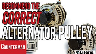 Recommend The Correct Alternator Pulley [upl. by Shirberg]