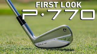 Testing the AllNew P·770 Irons  TaylorMade Golf [upl. by Ehcor]