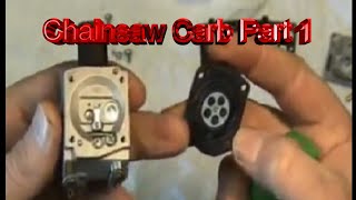 Chainsaw Carburetor Repair Part 1 Sears Craftsman Poulan Stihl Walbro HDA [upl. by Sheff]