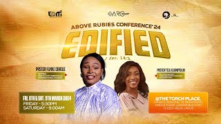 ABOVE RUBIES CONFERENCE  Pastor Emmanuel and Teju Olanipekun  8th March 2024 [upl. by Brass]