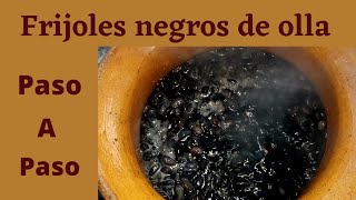 Cómo hacer frijoles de la ollaComo cocer frijoles [upl. by Dorrehs]