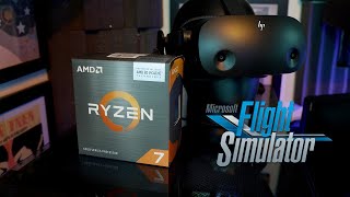 Does the RYZEN 5800x3D improve VR performance in MSFS [upl. by Ahdar862]