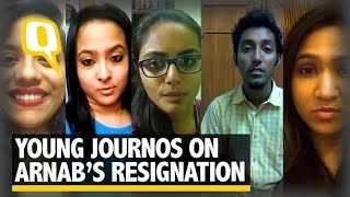 The Quint Young Journalists React To Arnab ‘Times Now’ Goswami’s Exit [upl. by Toblat]