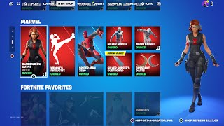 Fortnite Item Shop  SUPER RARE OG BLACK WIDOW OUTFIT IS BACK November 28th 2023 [upl. by Dannie]