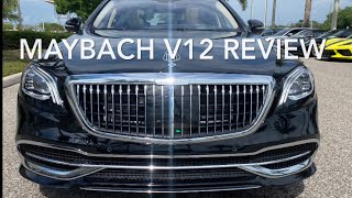 Mercedes Maybach S650 V12 Review [upl. by Ieppet]