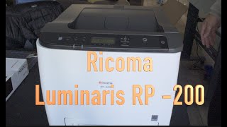 Unboxing Ricoma Luminaris RP 200 [upl. by Cardinal]