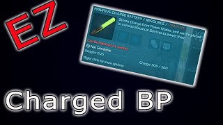 EASY CHARGED BATTERY BLUEPRINT Full Guide for Battery Blueprints [upl. by Artimid373]