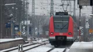 Neuaubing  Münchner SBahn  ⛄ [upl. by Tupler]