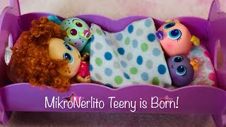 Distroller Nerlie Neonate MikroNerlito Teeny is Born [upl. by Suiremed900]