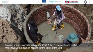 Biogas Training Video for Small and Medium Enterprises  Chinese Type Biogas Unit [upl. by Mashe]