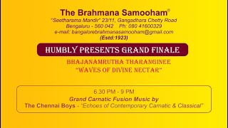 630 PM Grand Carnatic Fusion Music by The Chennai Boys [upl. by Onidranreb]