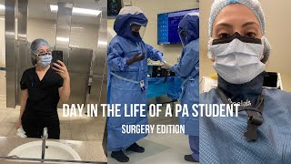 Day in the life of a Physician Assistant Student  Surgery Vlog [upl. by Omland442]