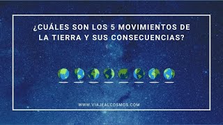 ¿Sabes Cuáles son los 5 Movimientos de la Tierra🌟 [upl. by Ataynek]