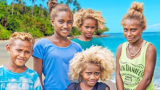 This Island Has Natural Blondes with Dark Skin [upl. by Warfourd]