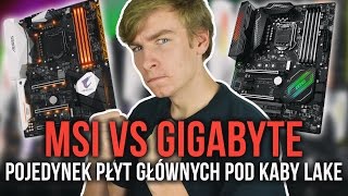 Porównanie Płyt Głównych Pod Kaby Lake  MSI Z270 vs Gigabyte Gaming 5 [upl. by Kristoffer347]