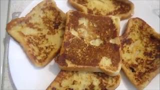 FRENCH TOAST PAIN PERDU SIMPLE ET RAPIDE [upl. by Reahard989]