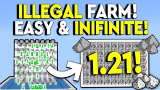 BEST INFINITE CREEPER FARM 121 Minecraft Bedrock  MCPEXboxPS4Nintendo SwitchWindows 10 [upl. by Abigail570]