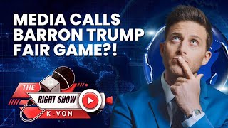 Media Goes After Barron Trump w Chris Manno  The Right Show Ep 28 [upl. by Nilorac]