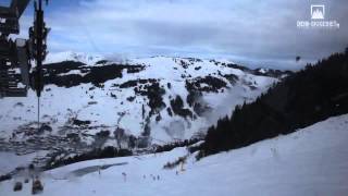 Westgipfelbahn Skicircus Saalbach Hinterglemm Leogang [upl. by Ahsennod]