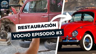 Desmontando Cantoneras  Restauración de Vocho  Episodio 3 [upl. by Aicala]