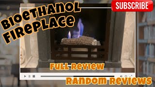 Bioethanol Fireplace  Full Review  how to use and safety tips [upl. by Irac109]