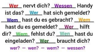 Präposition und Artikel Übungen zu Akkusativ und Dativ Deutsch lernen aus bei mit nach Seite von [upl. by Akimak]