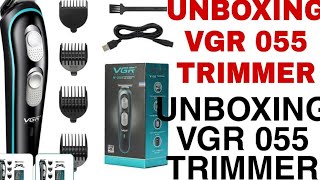 UNBOXING HAIR TRIMMER  VGR  V055  VOYAGER PROFESSIONAL HAIR TRIMMER [upl. by Rehpoitsirhc]