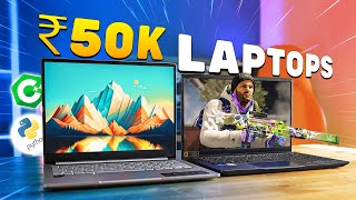 🔥LATEST🔥Top 5 Best Laptops Under ₹50000 in 2023⚡Best Laptop Under 50000 For Students amp Gamers [upl. by Bobby]