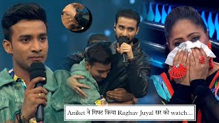 NEW  Aniket Nr gift ki raghav Juyal sir ko watch Indias best dancer season 4 New Episode [upl. by Jones86]