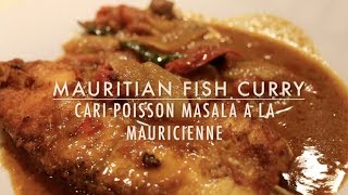 Mauritian Fish curry  Cari poisson masala à la mauricienne [upl. by Anaimad]