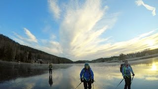 Skøyter på Bindingsvannet og Svartoren 30112016 [upl. by Selhorst]