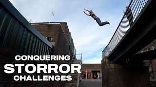 Scary Parkour Challenges At Height [upl. by Darren840]