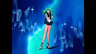 Sailor Moon  Neptune  All Attacks and Transformation [upl. by Skutchan]