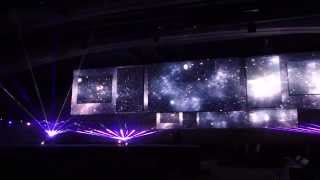 Dreamforce 2014 Opening Video Live with Lasers [upl. by Eceerahs]