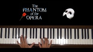 Masquerade Phantom of the Opera Piano Tutorial [upl. by Cnahc]