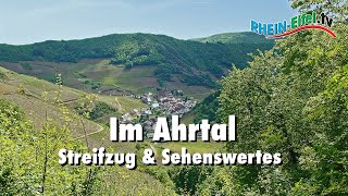 Ahrtal vor der Flut  Streifzug amp Sehenswertes  RheinEifelTV [upl. by Tade264]