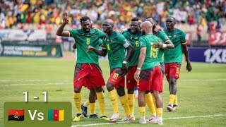 Angola vs Cameroun  Qualification de la coupe du monde 2026 ◕ 𝕃ℝ𝔻𝟚𝟛𝟟 [upl. by Otreblide]