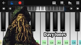 Davy Jones Theme  Pirates of The Caribbean  Piano Tutorial [upl. by Harbed667]