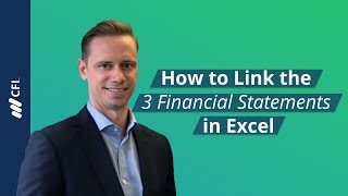 How to Link the 3 Financial Statements in Excel [upl. by Ennaitsirhc]