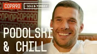 What does Lukas Podolski think of Tottenham  Podolski amp Chill [upl. by Shama]