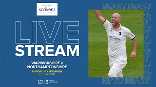 🔴 LIVE  Warwickshire v Northamptonshire  County Championship  Day One [upl. by Brouwer]