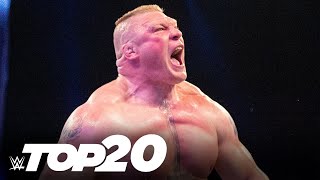 20 greatest Brock Lesnar moments WWE Top 10 Special Edition March 17 2022 [upl. by Antebi]