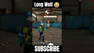 Long Wolf King 👑🔥  Impossible Match 👿 freefire trending shorts foryou freefireindia [upl. by Adien]