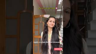 Dry amp frizzy hair mask at home🎀 shortsviralhaircarehomeremediessilkyhairsummeryoutubeshorts [upl. by Meave]