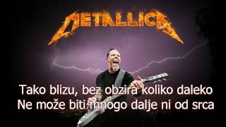 Metallica Nothing Else Matters Serbian Lyrics [upl. by Chavey762]