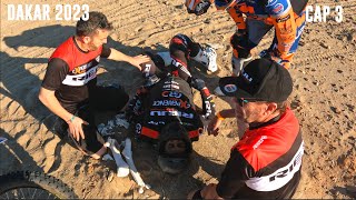 🚫 ACCIDENTE en el DAKAR 2023🚫 😰 Cap 3 [upl. by Tersina]