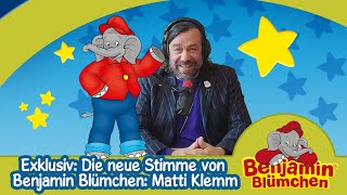 Exklusiv Die neue Stimme von Benjamin Blümchen  Matti Klemm [upl. by Aiyn549]