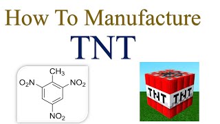 TNT Production Steps How to Make TNT Industrially [upl. by Bamberger]