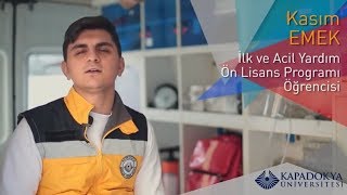 İlk ve Acil Yardım  Kapadokya Üniversitesi [upl. by Ayahsey]